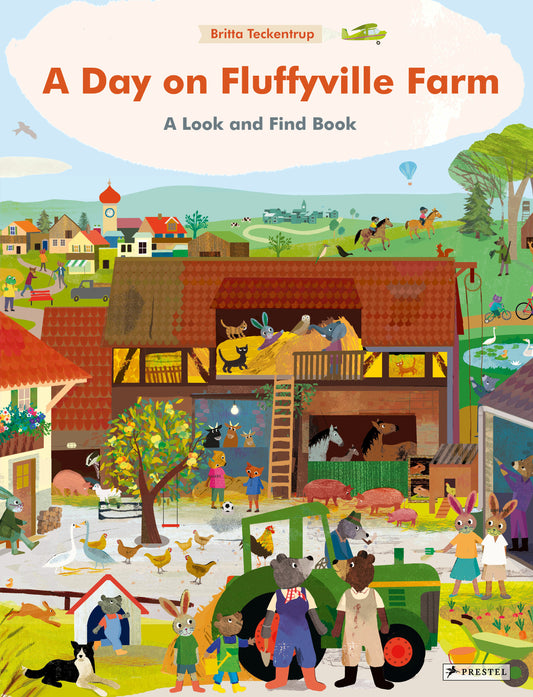 A Day on Fluffyville Farm - A Look and Find Book