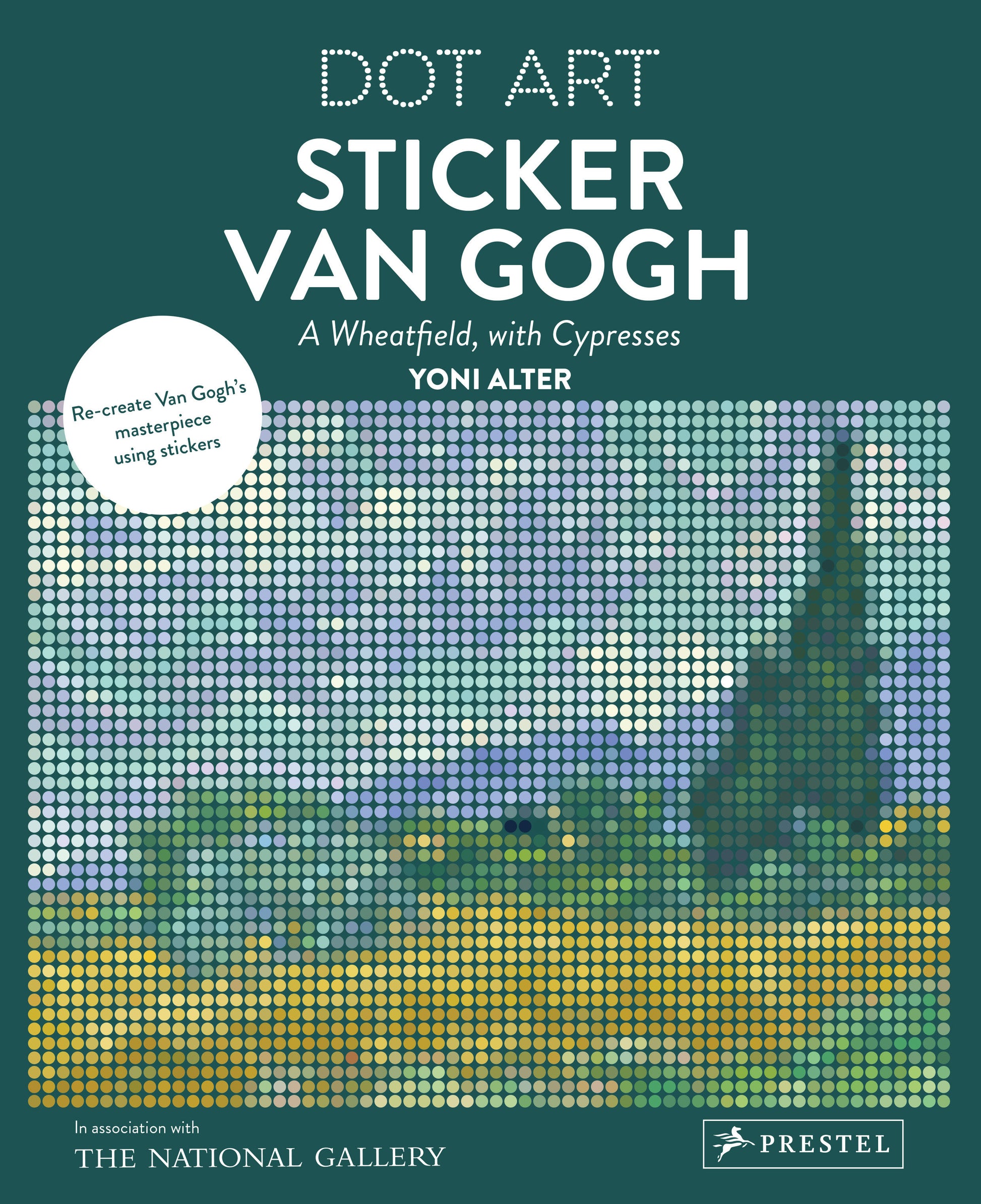 Sticker Van Gogh - Dot Art