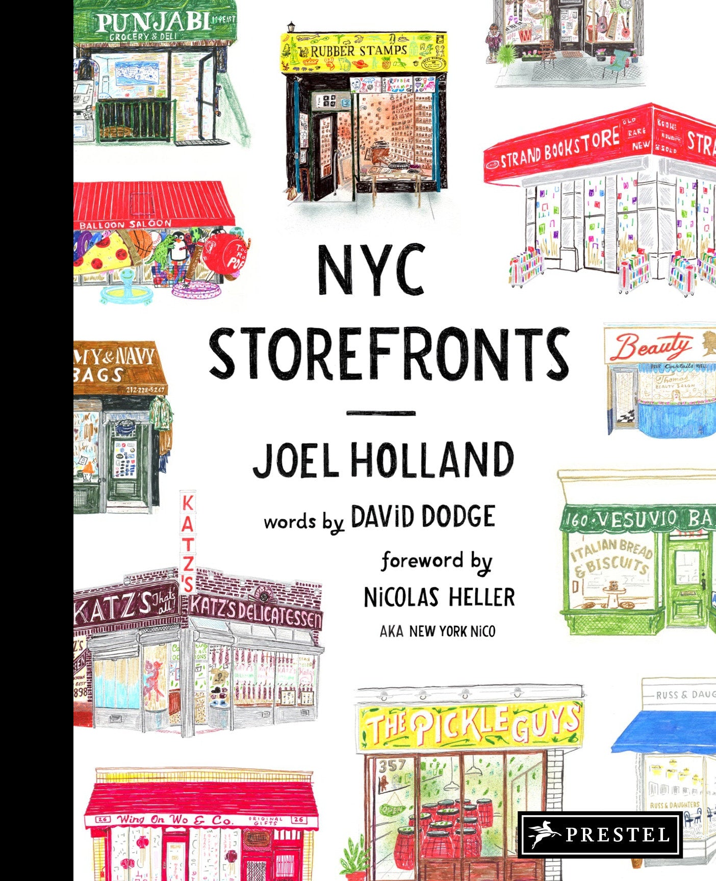NYC Storefronts - Illustrations of the Big Apple's Best-Loved Spots