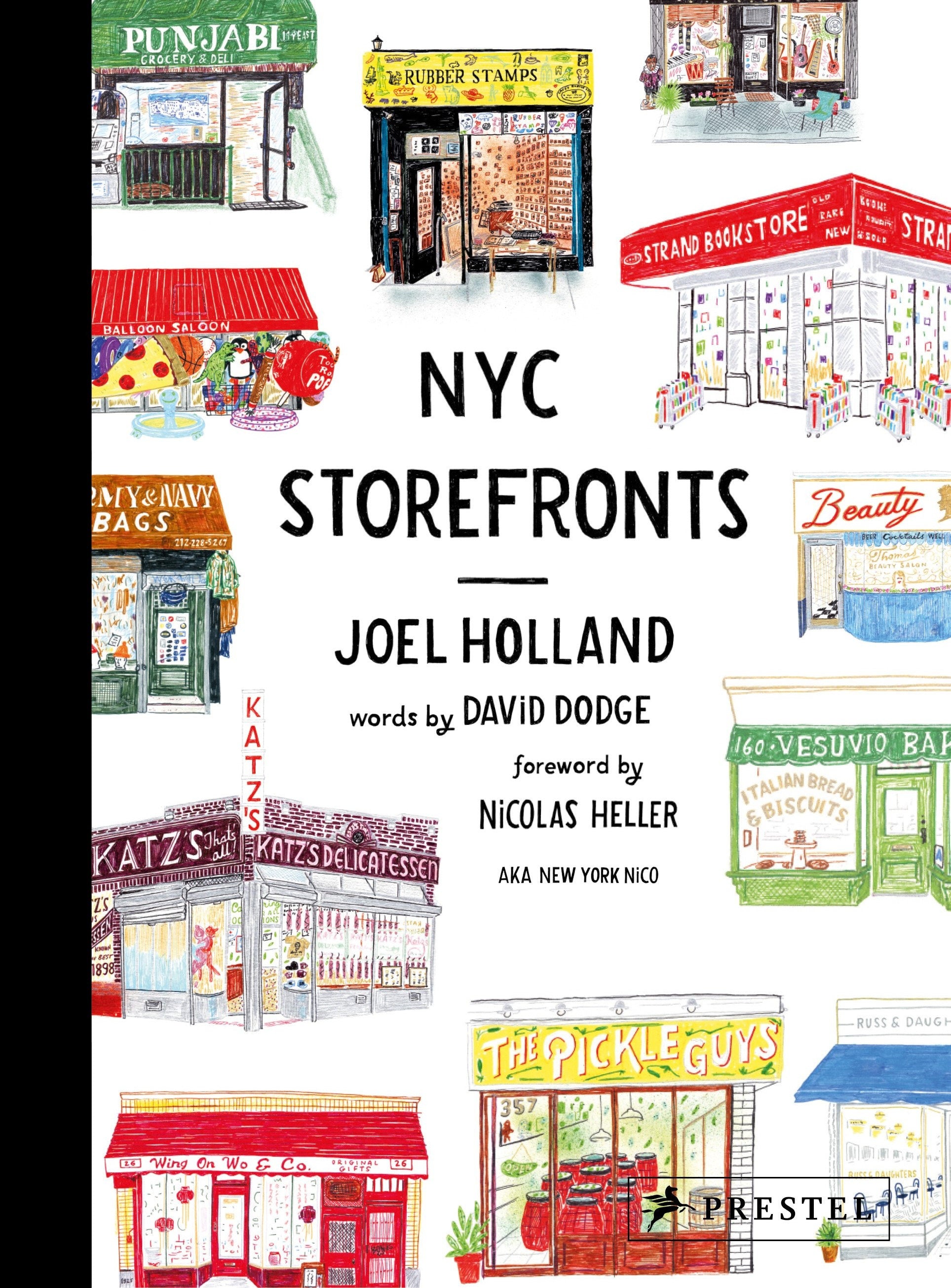 NYC Storefronts - Illustrations of the Big Apple's Best-Loved Spots (Compact Edition)