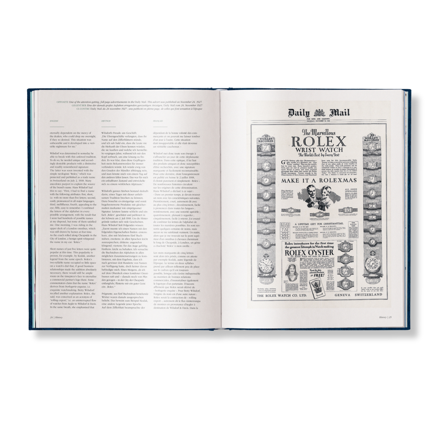 The Watch Book Rolex (Special Luxury Edition)