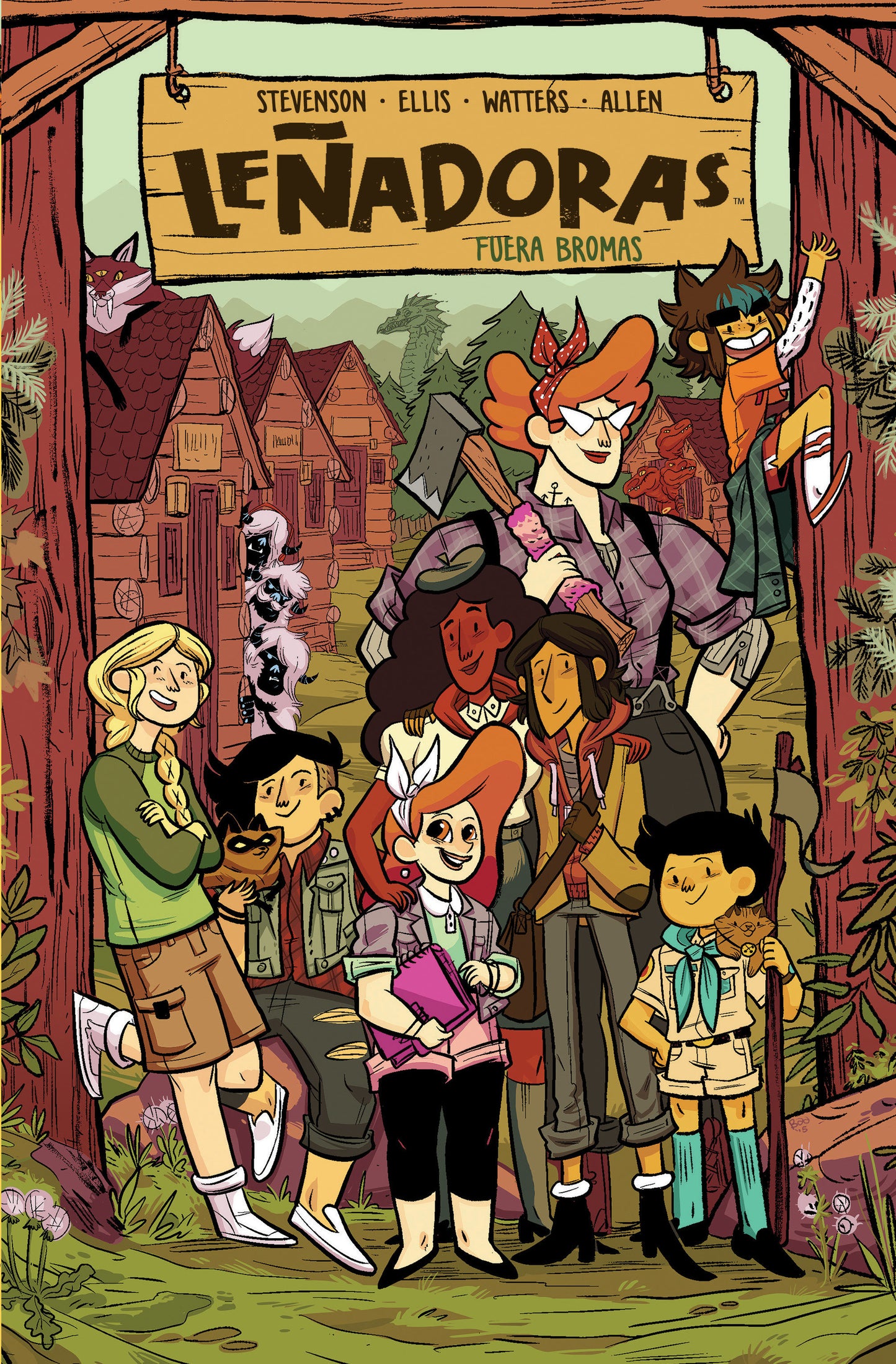 Leñadoras / Lumberjanes: Fuera Bromas/ On a Roll (LEÑADORAS / LUMBERJANES) (Book:5)
