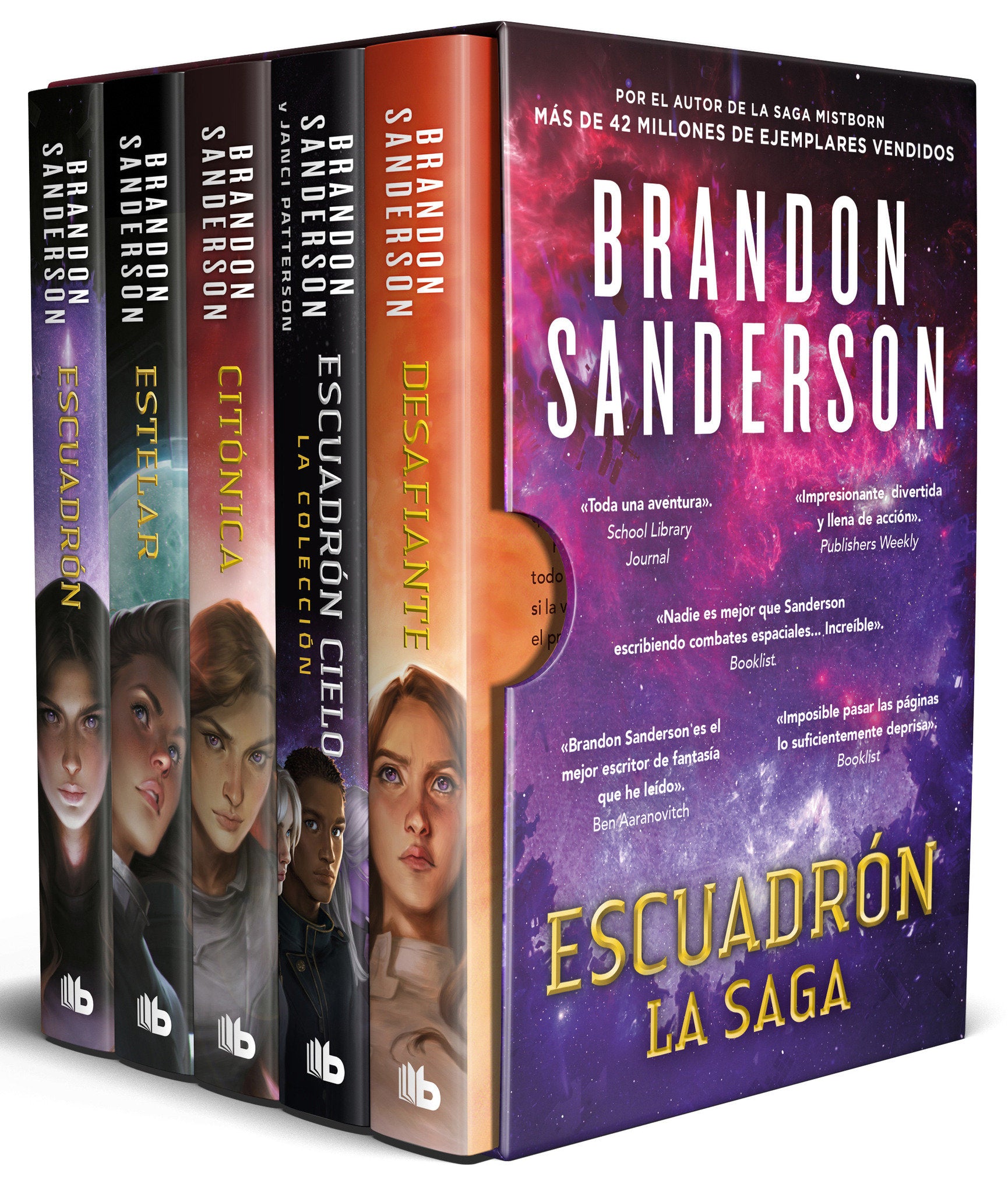 Estuche Escuadrón (Contiene: Escuadrón; Estelar; Citónica; Desafiante y Escuadrón Cielo) / Skyward Boxed Set: Skyward; Starsight; Cytonic and Defiant