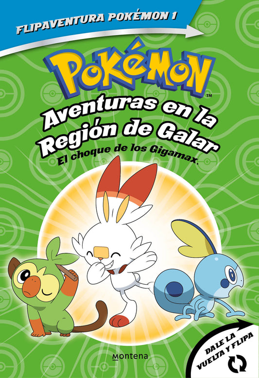Pok�mon. Aventuras en la Regi�n Galar: El choque de los Gigamax + Aventuras en la Regi�n Alola. El combate por el cristal/Gigantamax Clash / Battle for the (COLECCI�N POK�MON)