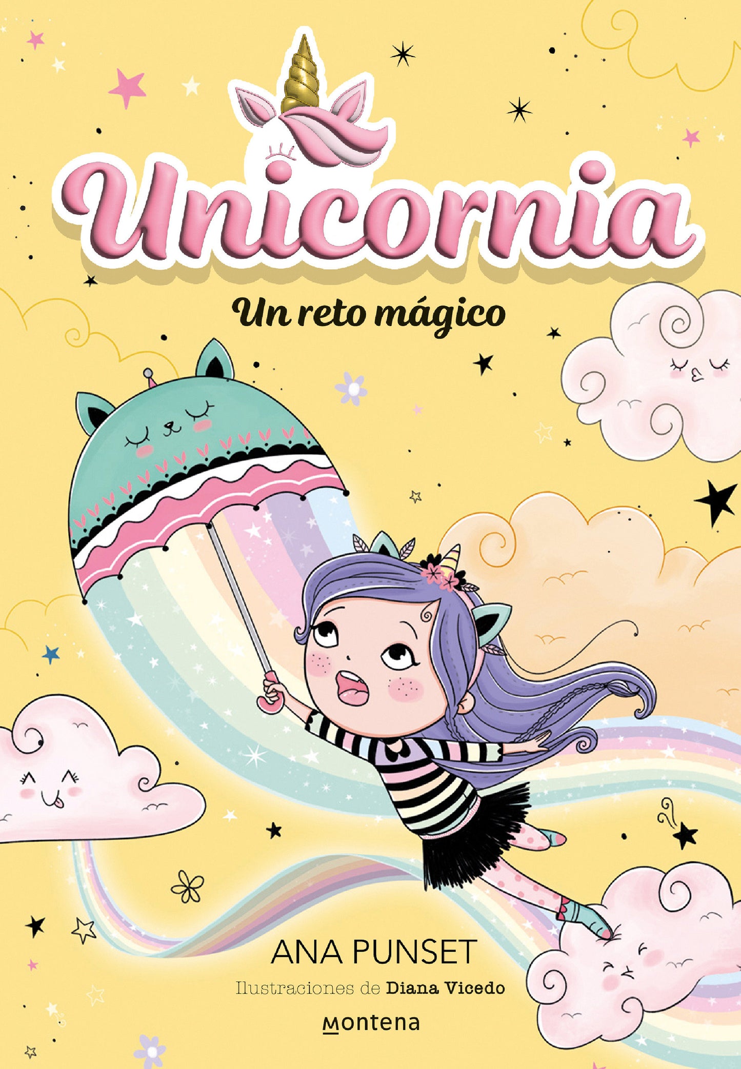 Un reto m�gico / A Magical Challenge (UNICORNIA) (Book:3)
