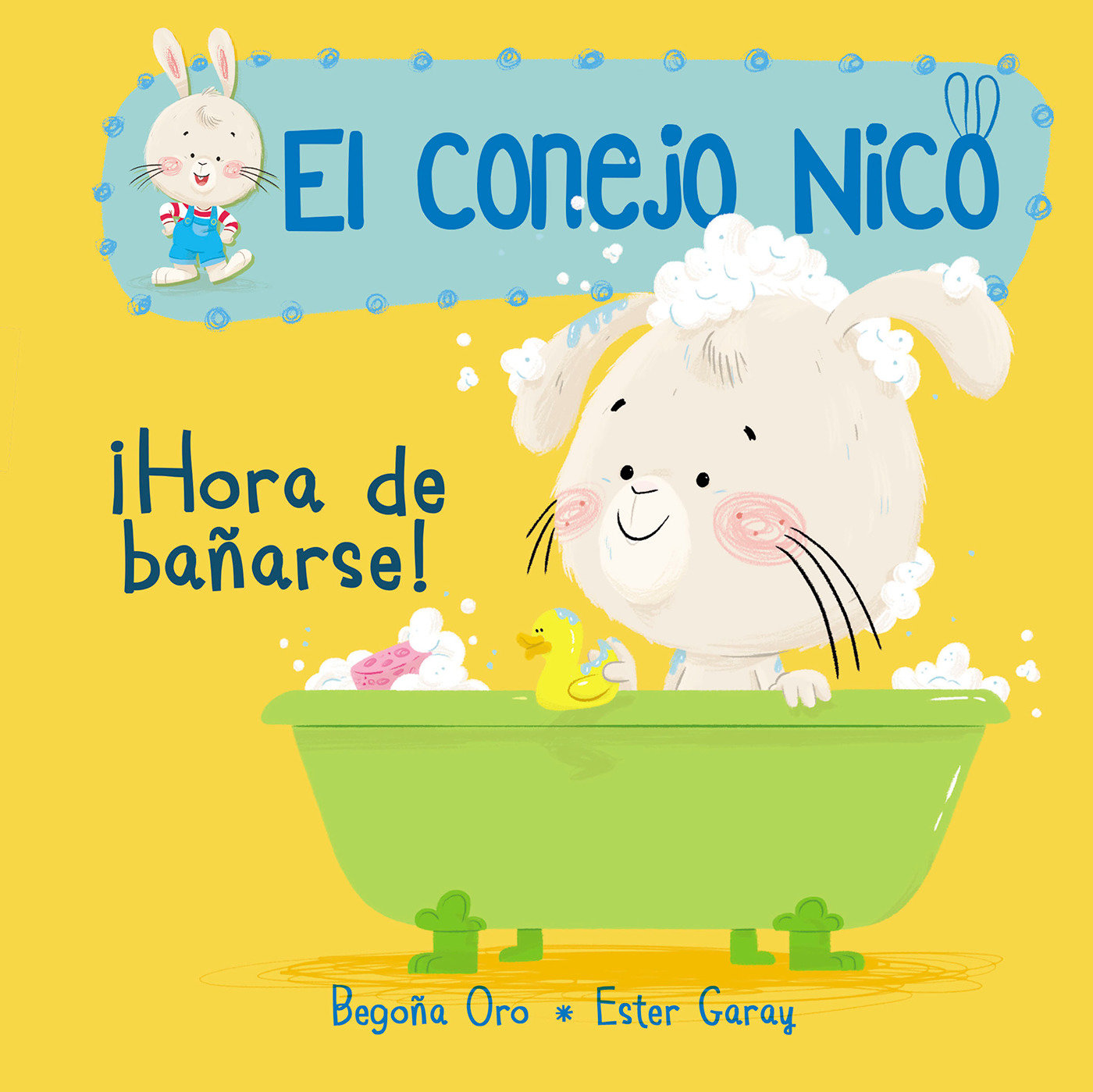 �Hora de ba�arse! / It's Bath Time! - Libros en espa�ol para ni�os (El conejo Nico)