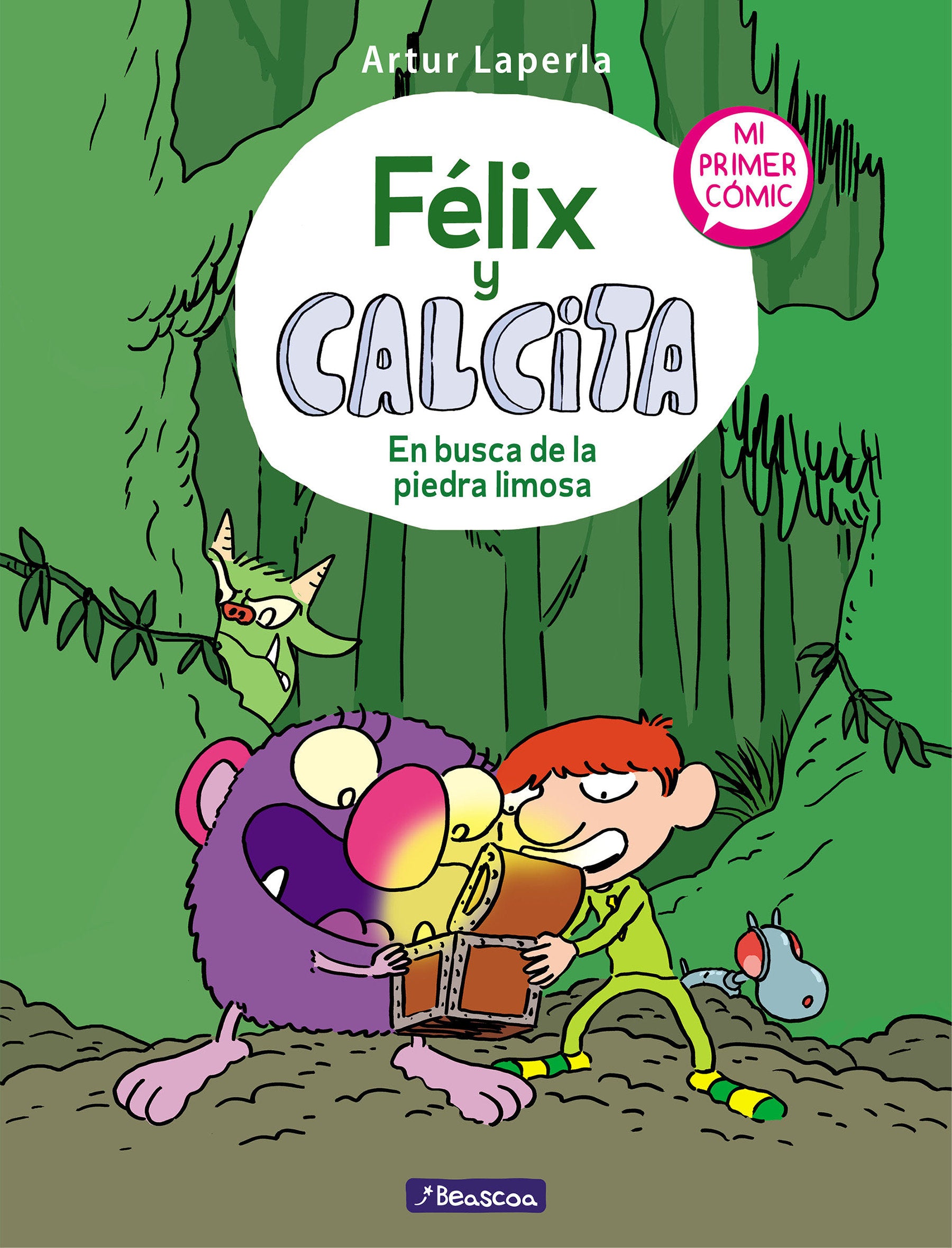 F�lix y Calcita: En busca de la piedra limosa: Mi primer c�mic / Felix y Calcita: In Search of the Silty Stone: My First Comic (F�LIX Y CALCITA) (Book:3)