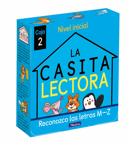 PHONICS IN SPANISH - La casita lectora Caja 2: Reconozco las letras M-Z (Nivel inicial) / The Reading House Set 2: Letter Recognition M-Z