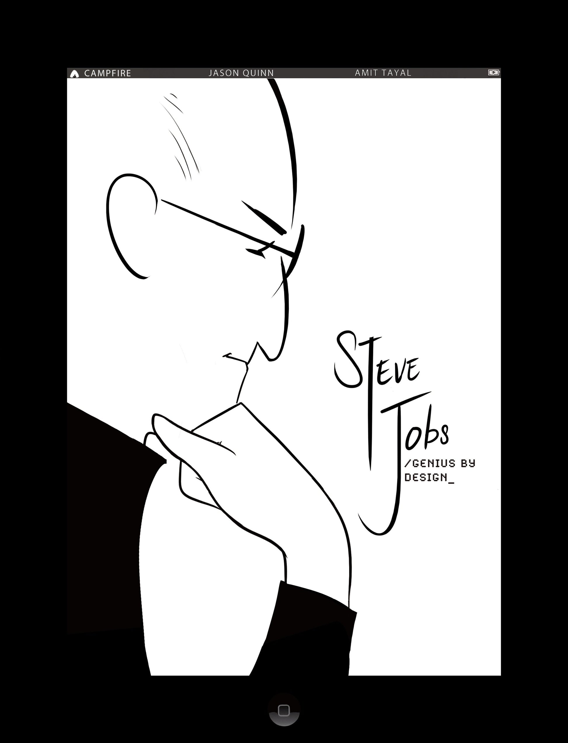 Steve Jobs: Genius by Design - Campfire Biography-Heroes Line (Campfire Graphic Novels)