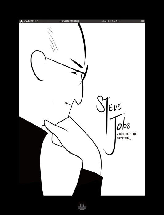 Steve Jobs: Genius by Design - Campfire Biography-Heroes Line (Campfire Graphic Novels)