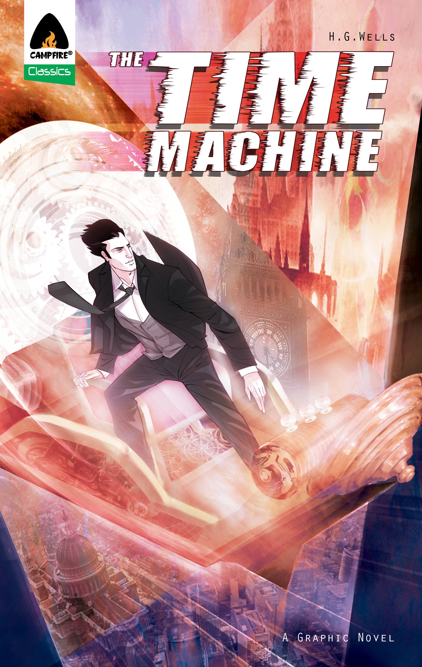The Time Machine - New Edition (Campfire Graphic Novels)