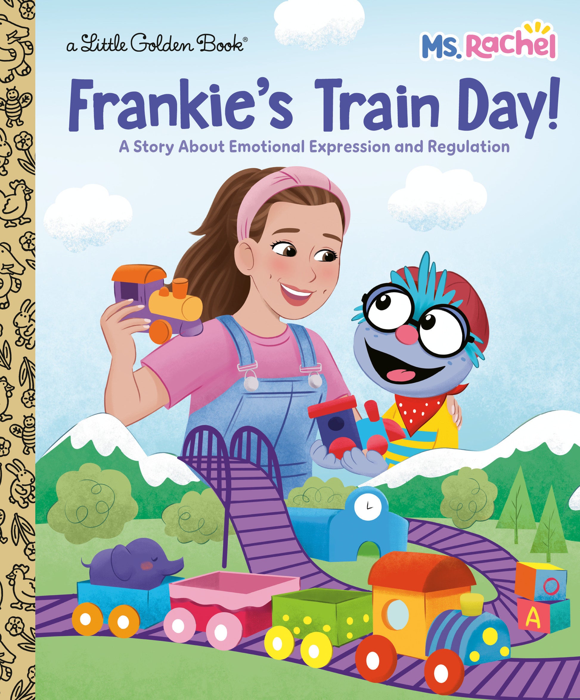 Frankie's Train Day! (Ms. Rachel) - A Story About Emotional Expression and Regulation (Little Golden Book)