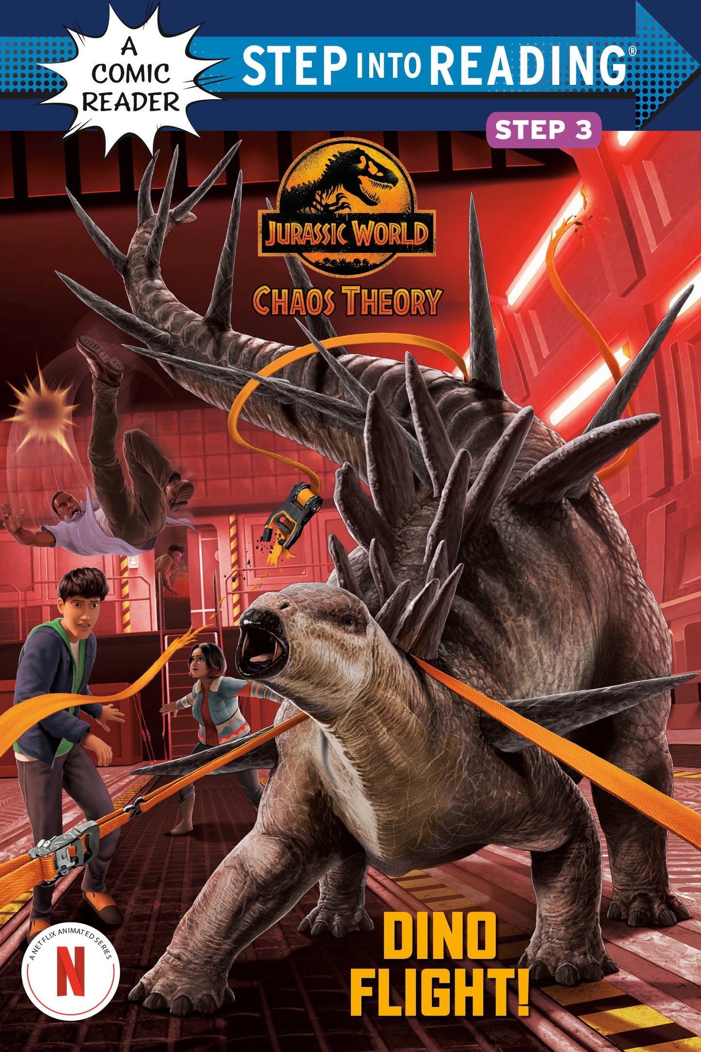 Dino Flight! (Jurassic World: Chaos Theory) (Step into Reading)