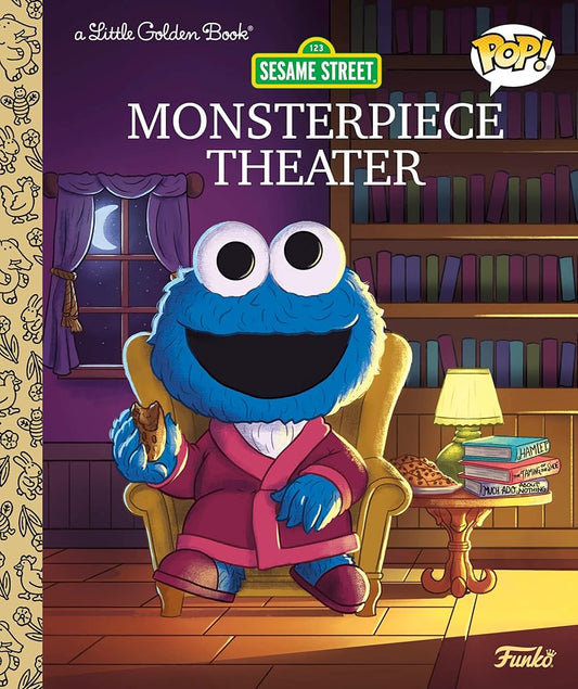 Sesame Street: Monsterpiece Theater (Funko Pop!) (Little Golden Book) by Golden Books