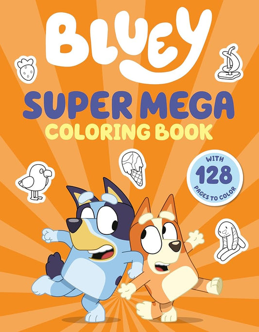 Bluey: Super Mega Coloring Book by Penguin Young Readers Licenses