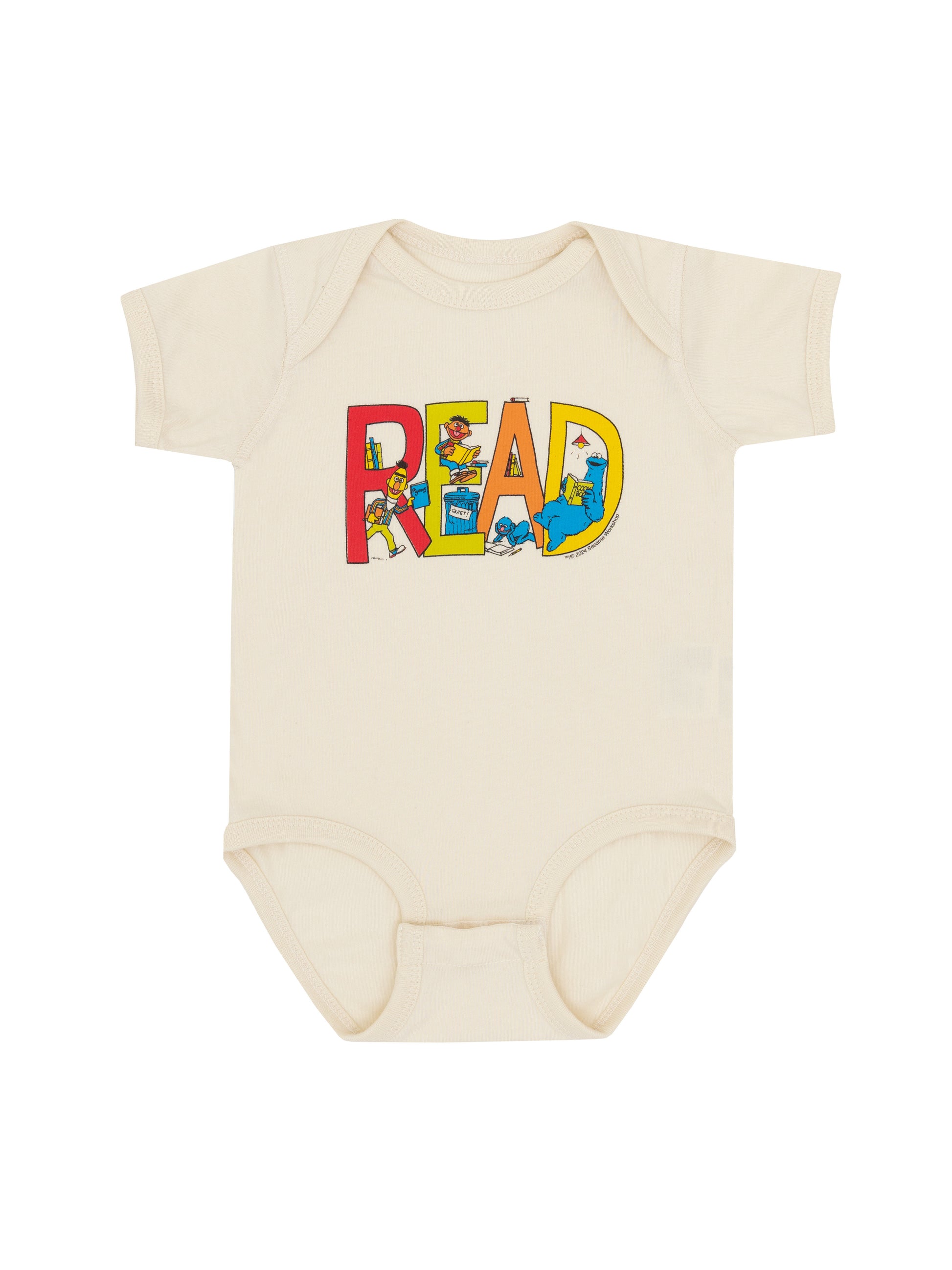 Sesame Read Baby Bodysuit - 12 Mo