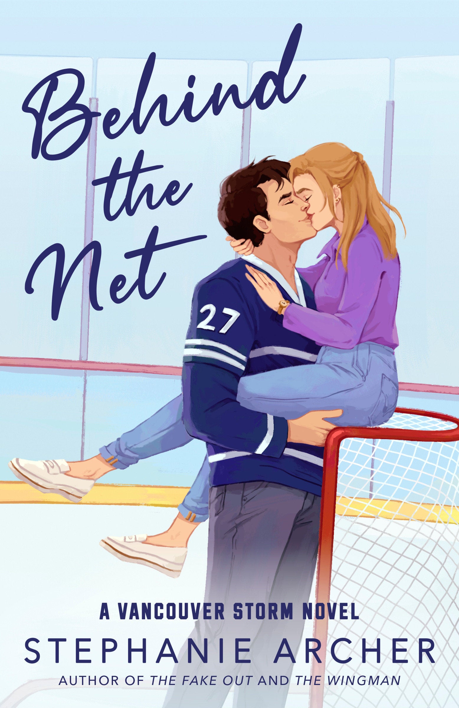 Behind the Net - A Vancouver Storm Novel (Vancouver Storm Series)