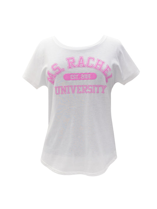 Ms. Rachel University Women's Relaxed Fit T-Shirt XXX-Large