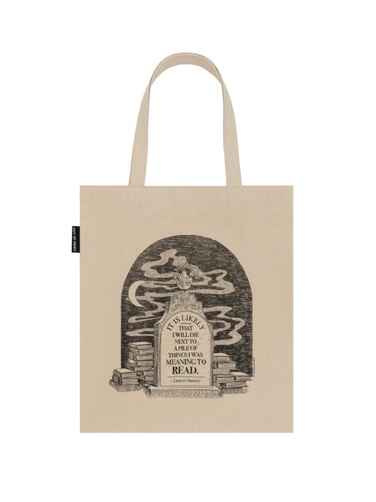 Lemony Snicket: Things I Was Meaning to Read Tote Bag