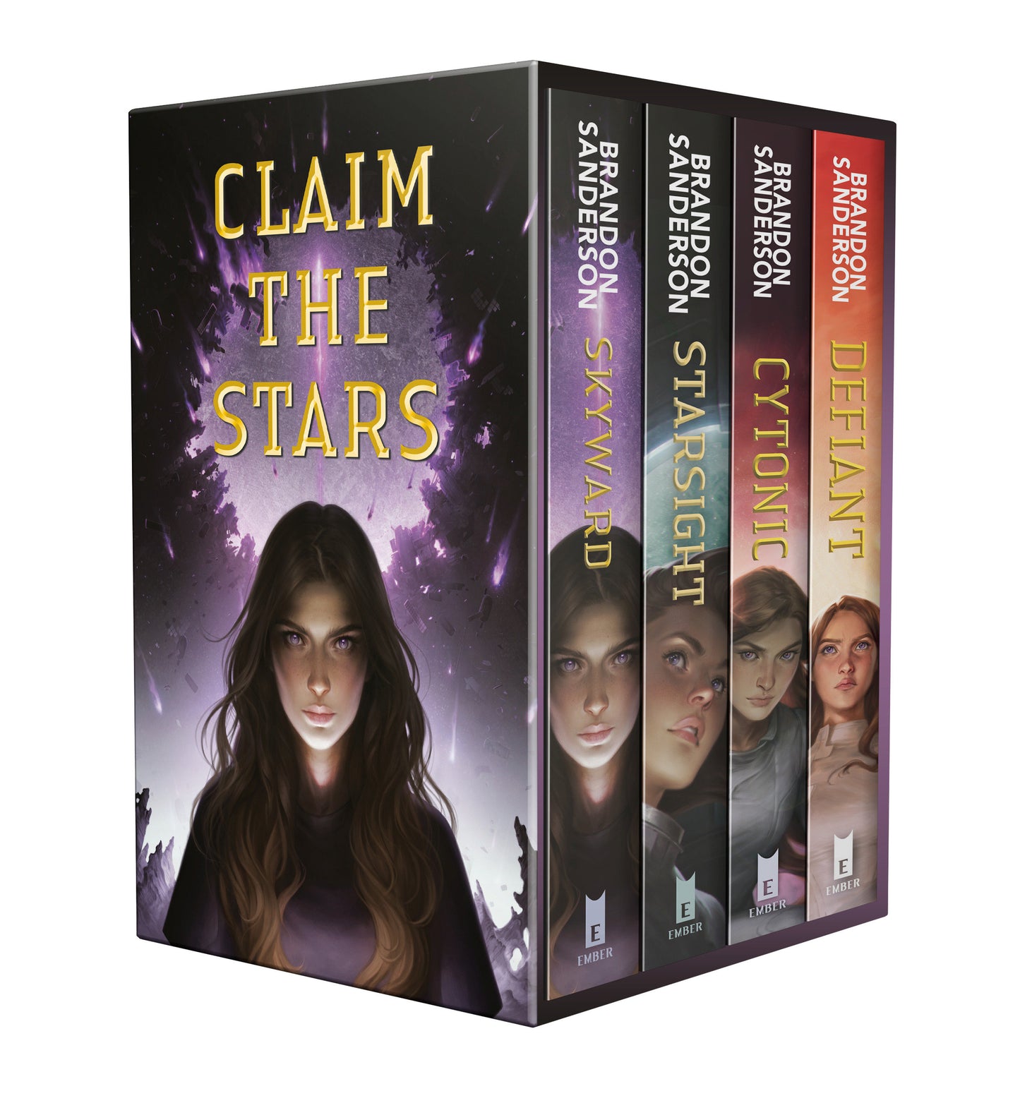 Skyward 4-Book Boxed Set - Skyward; Starsight; Cytonic; Defiant (The Skyward Series)