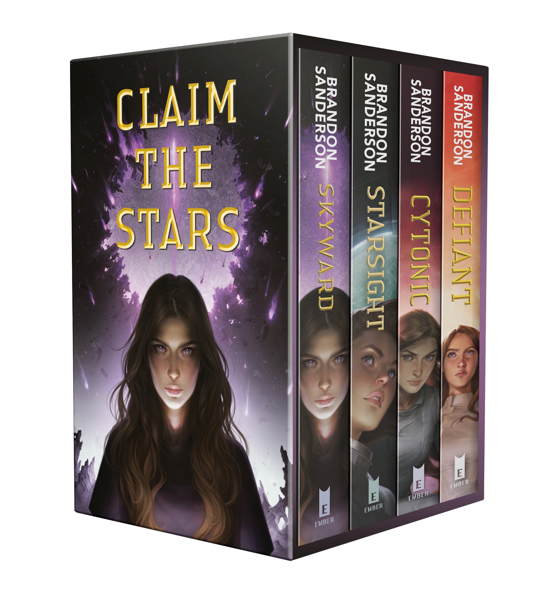 Skyward 4-Book Boxed Set - Skyward; Starsight; Cytonic; Defiant (The Skyward Series)