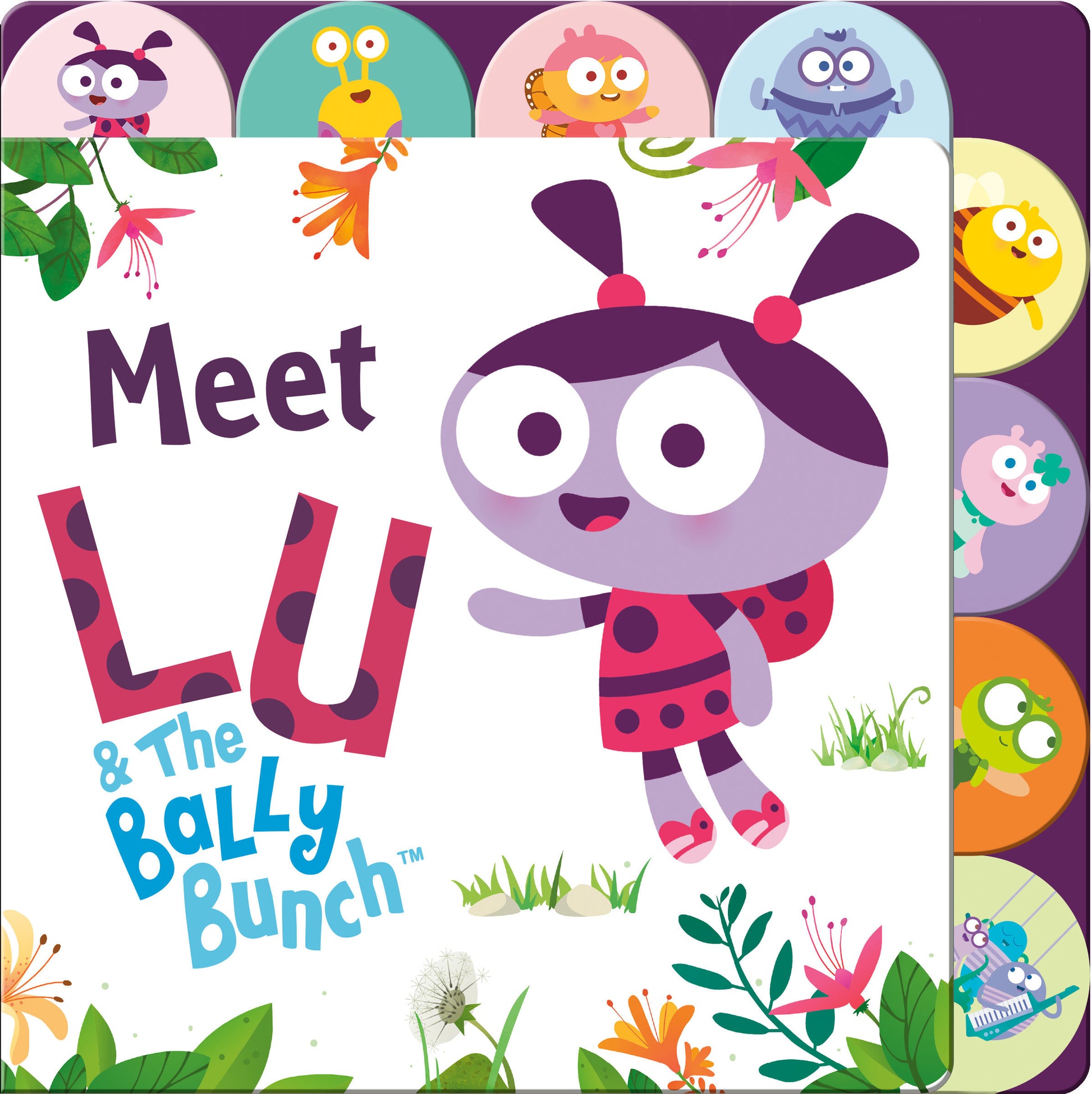 Meet Lu & the Bally Bunch Tabbed Board Book