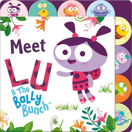 Meet Lu & the Bally Bunch Tabbed Board Book