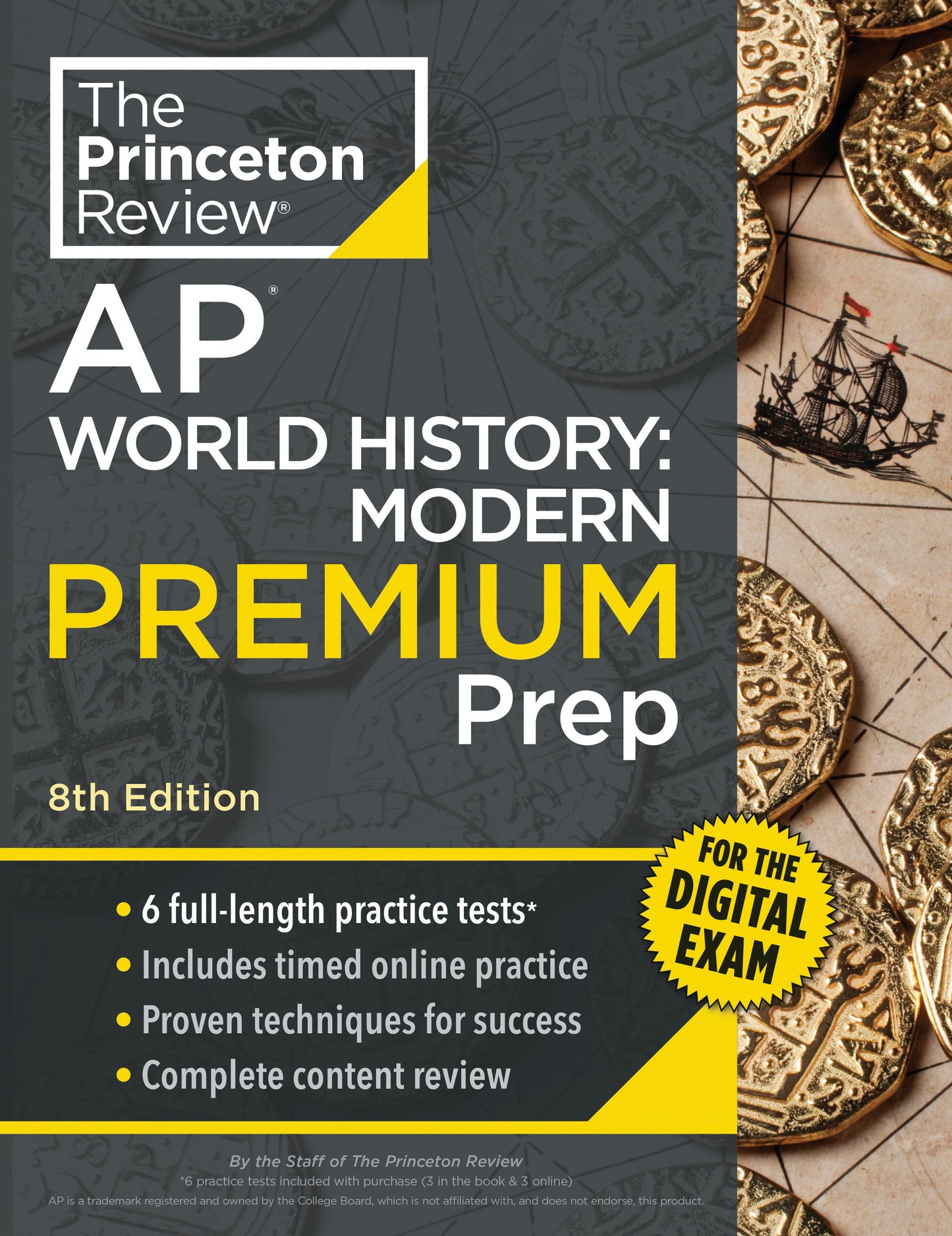 Princeton Review AP World History: Modern Premium Prep, 8th Edition - 6 Practice Tests + Digital Practice Online + Content Review (College Test Preparation)