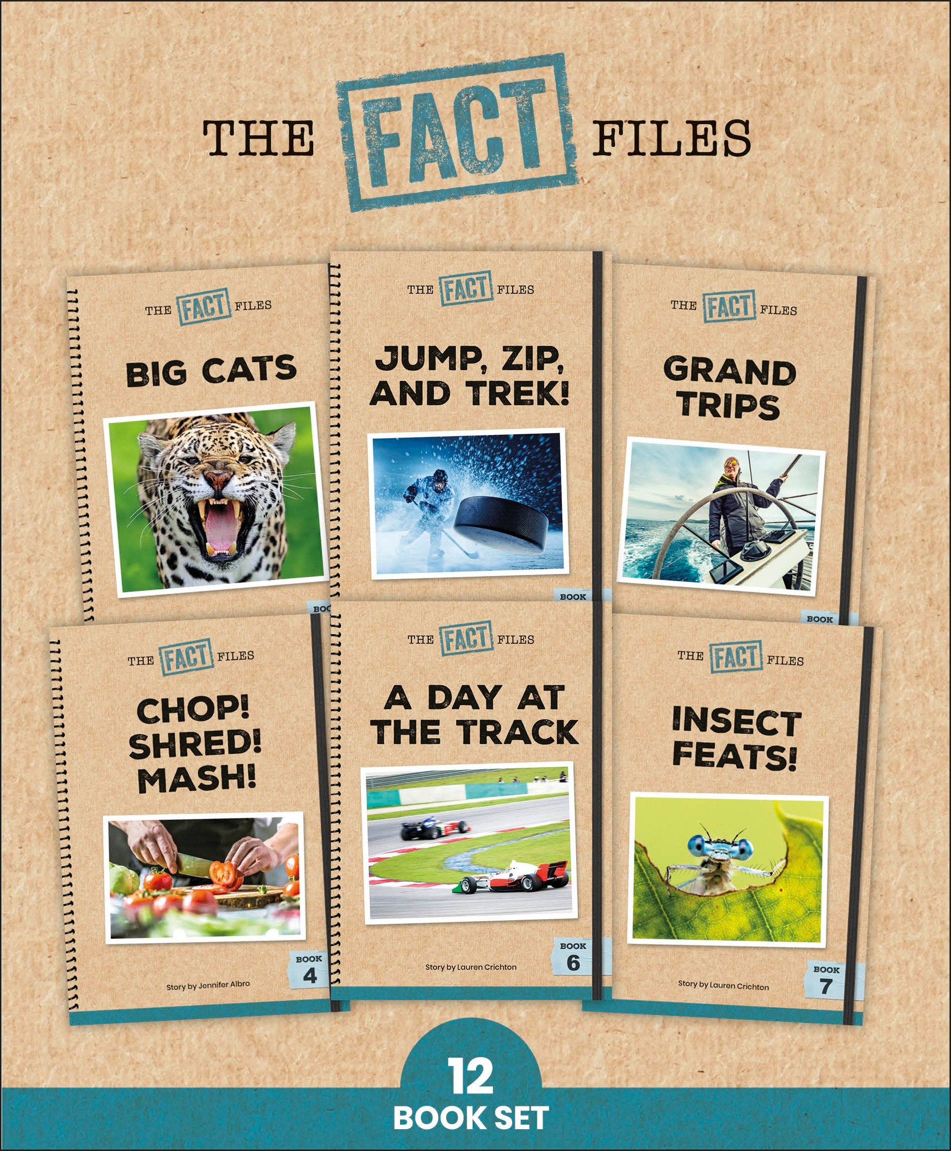 Phonic Books The Fact Files 2 - Consonant blends and digraphs, and alternative spellings for vowel sounds (Phonic Books Catch-Up Decodable Readers)