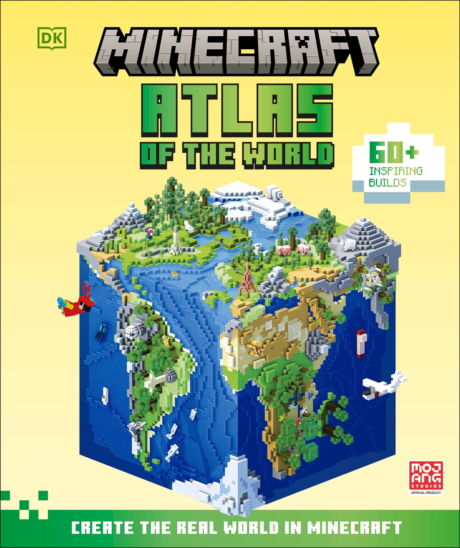 Minecraft Atlas of the World - Create the Real World in Minecraft with 60+ Inspiring Builds