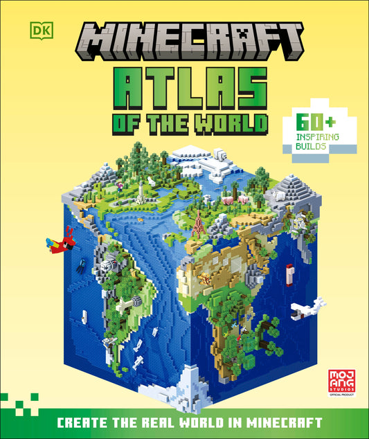 Minecraft Atlas of the World - Create the Real World in Minecraft with 60+ Inspiring Builds