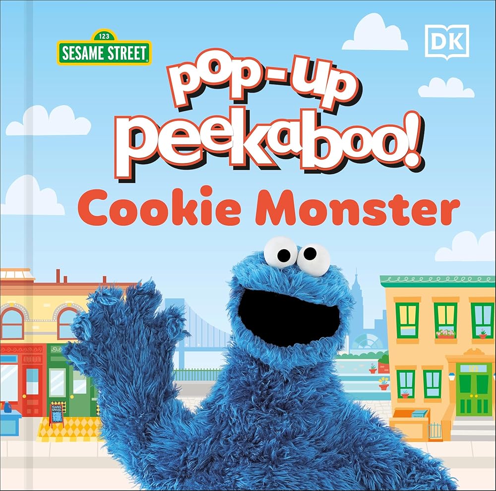 Pop-Up Peekaboo! Sesame Street Cookie Monster by Tori Kosara