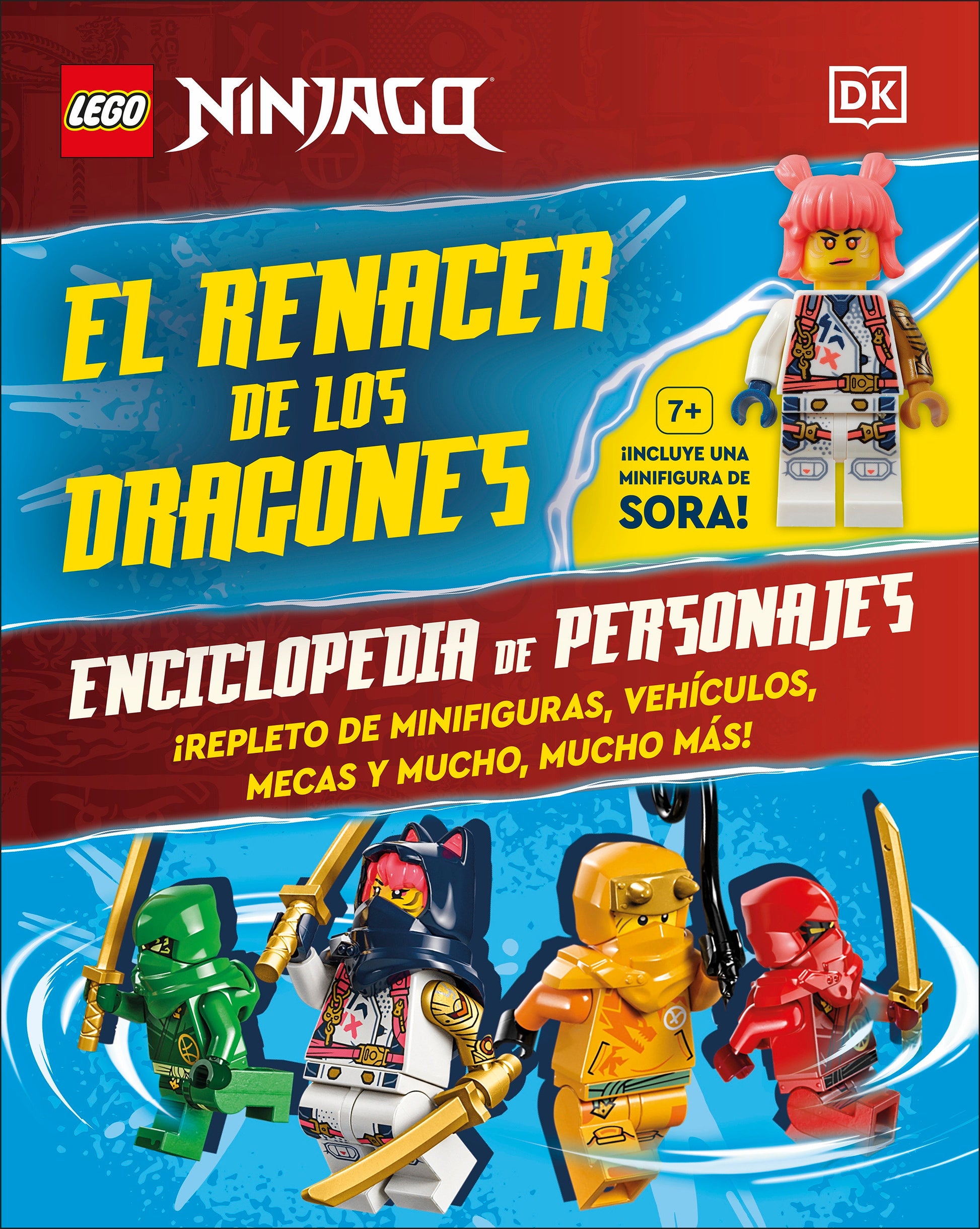 LEGO Ninjago Dragons Rising Guia de personajes (Character Guide) - With LEGO Sora Minifigure