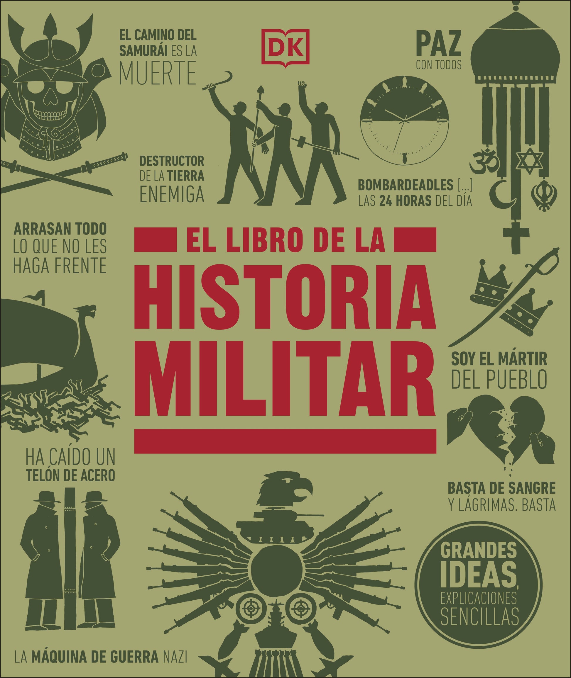 El libro de la historia militar (The Military History Book) (DK Big Ideas)