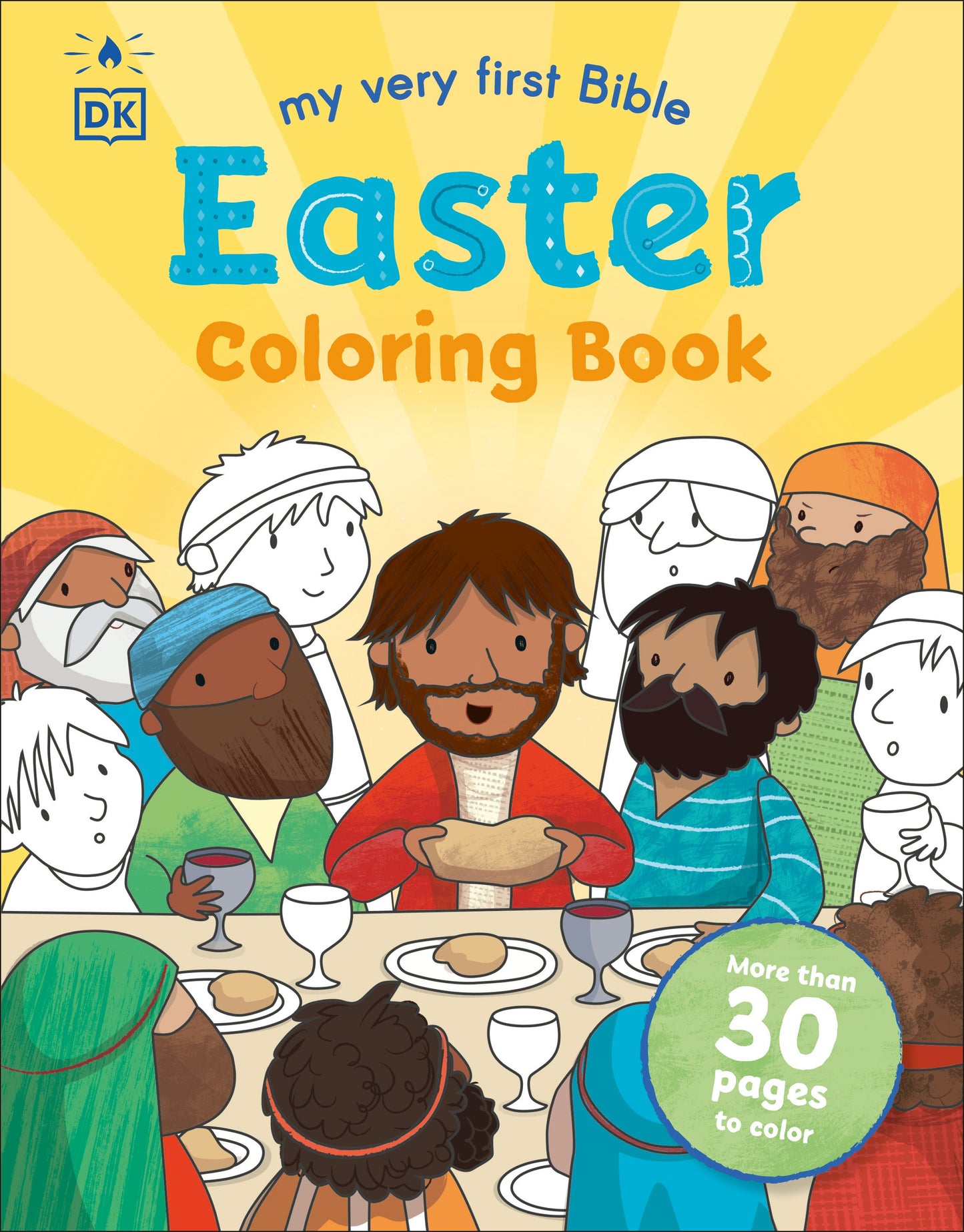 My Very First Bible Easter Coloring Book - More Than 30 Pages to Color