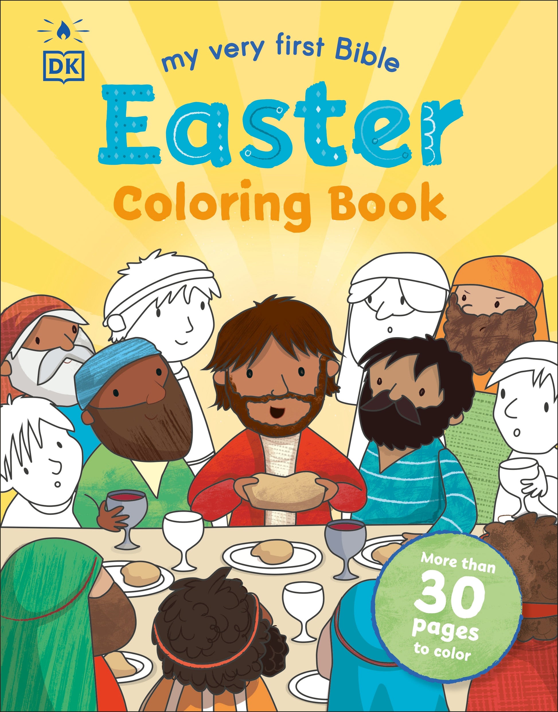My Very First Bible Easter Coloring Book - More Than 30 Pages to Color