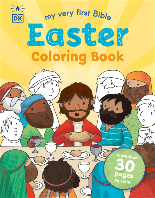 My Very First Bible Easter Coloring Book - More Than 30 Pages to Color