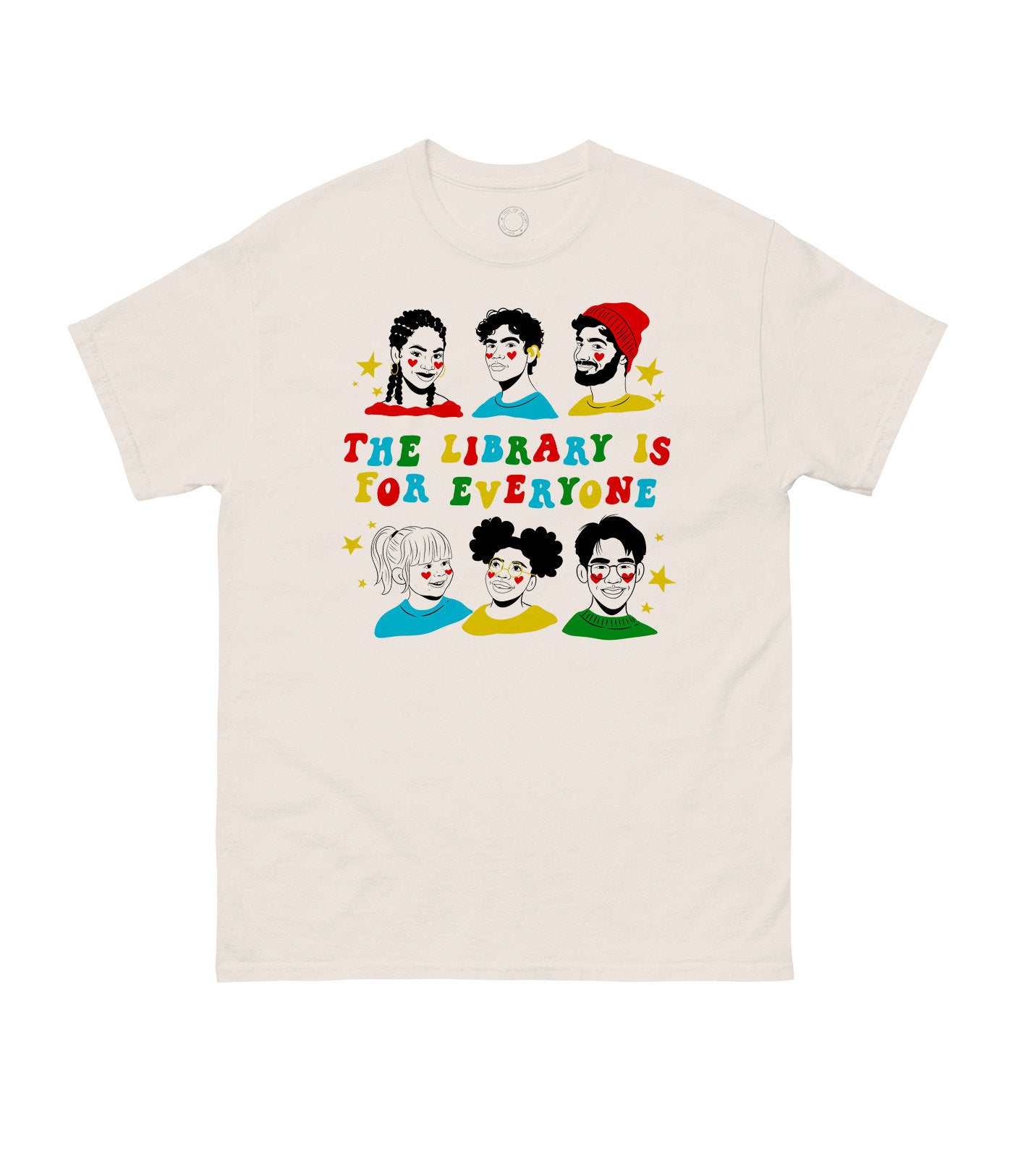 Mychal Threets: Library is for Everyone Unisex T-Shirt XXX-Large