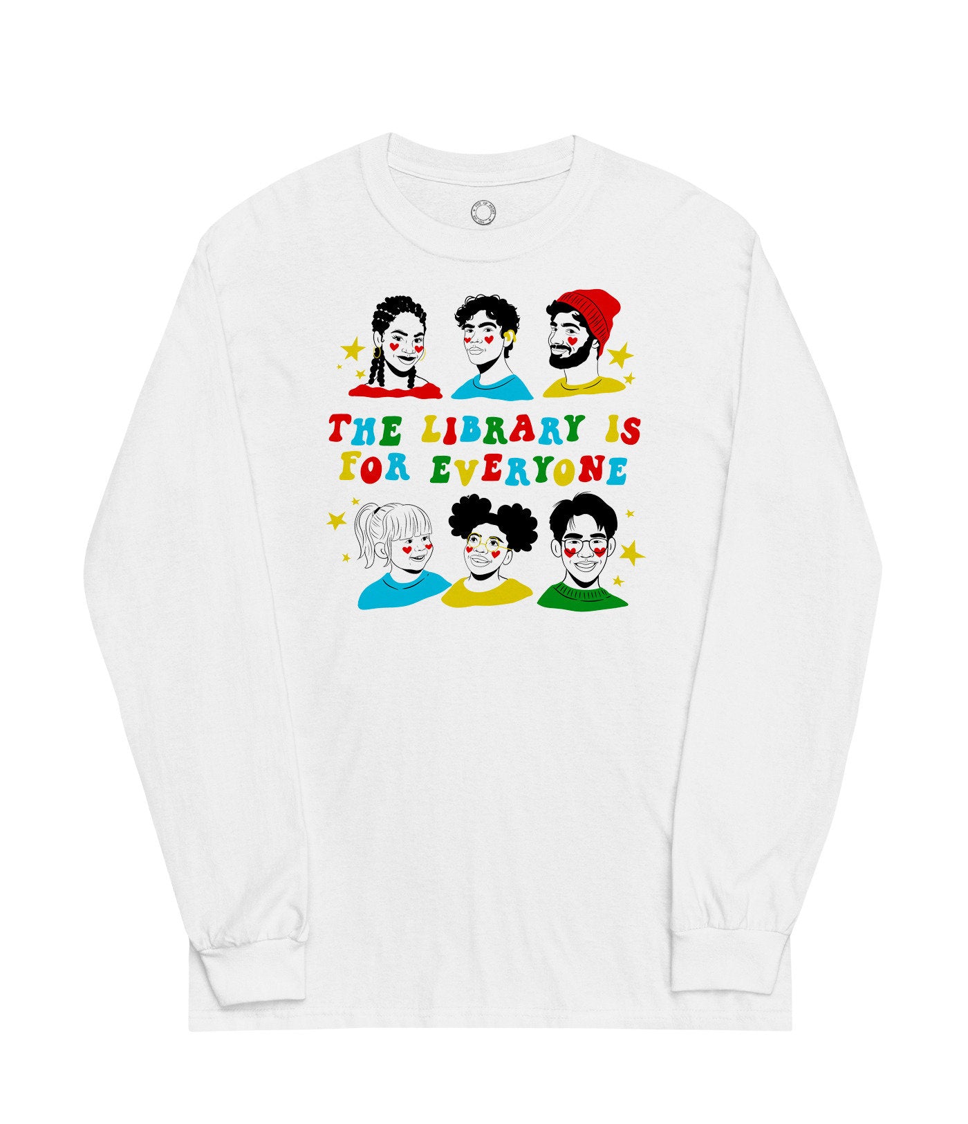 Mychal Threets: Library is for Everyone Unisex Long Sleeve XXX-Large