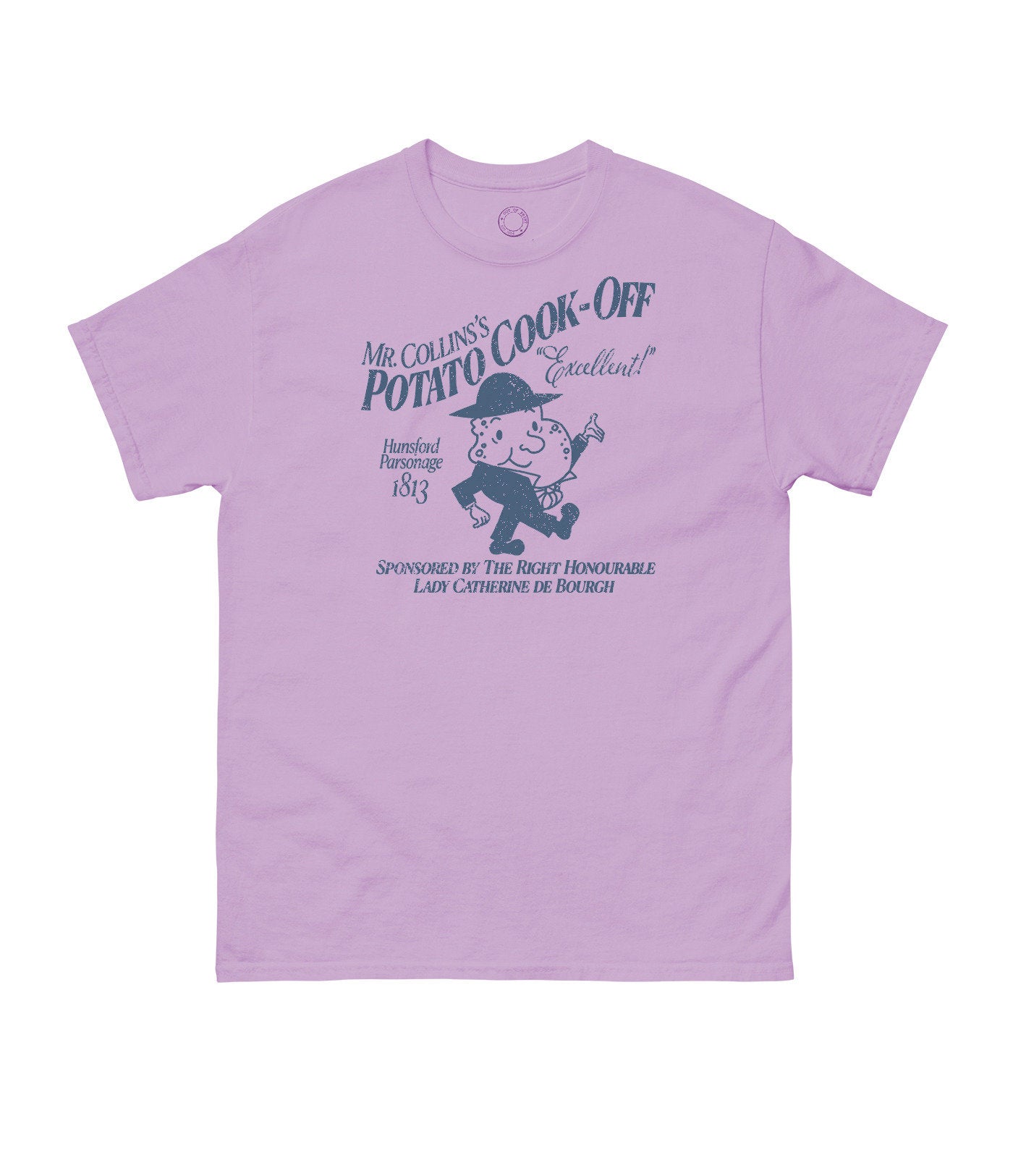 Jane Austen's Pride and Prejudice - Mr. Collins' Potato Cook-Off Unisex T-Shirt XX-Large