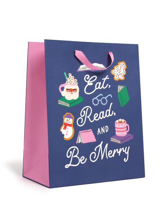 Eat, Read, & Be Merry (2025) Gift Bag (Large)