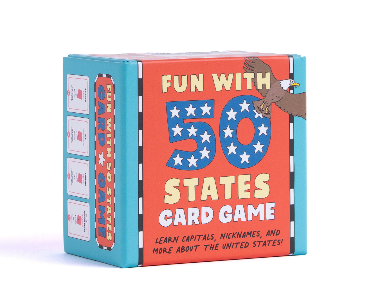 Fun with 50 States Card Game - Learn Capitals, Nicknames, and More about the United States! (Fun With)