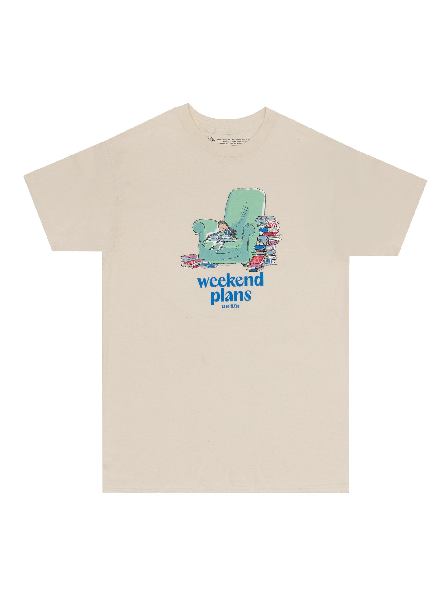 Matilda: Weekend Plans Unisex T-Shirt Large