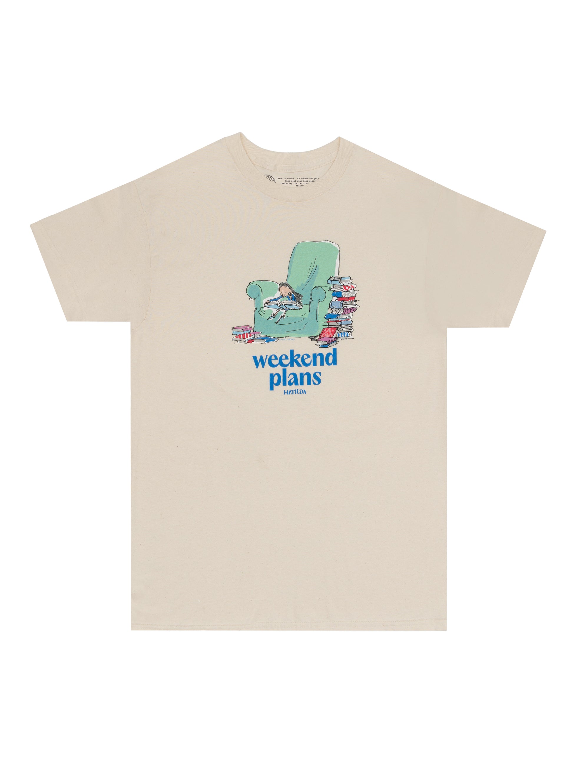 Matilda: Weekend Plans Unisex T-Shirt X-Large