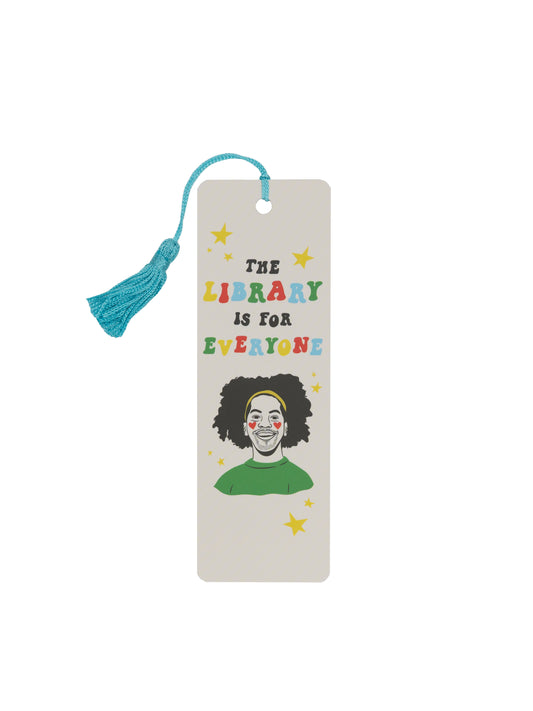 Mychal Threets: The Library is for Everyone Bookmark