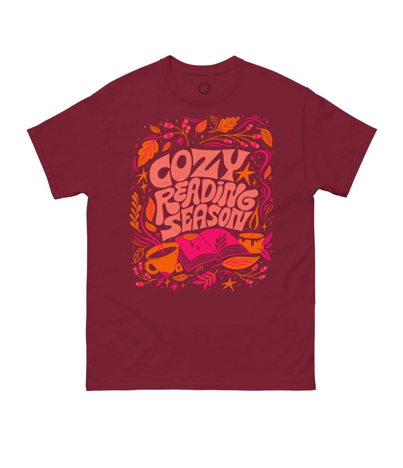 Cozy Reading Season Unisex T-Shirt Large