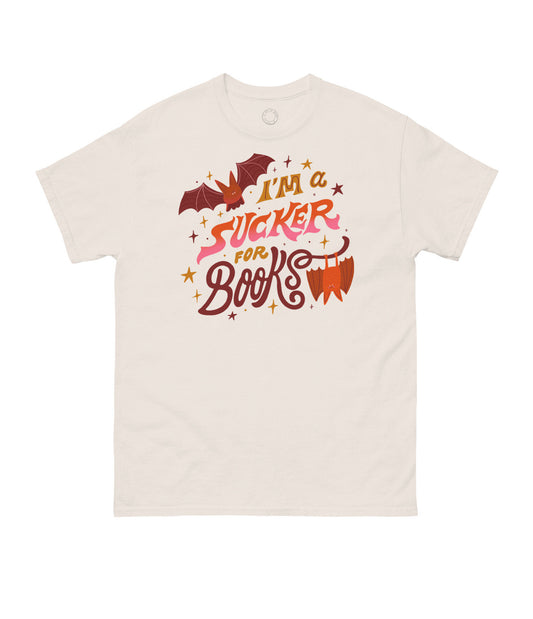 I'm a Sucker for Books Unisex T-Shirt XX-Large