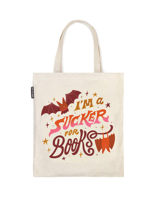 I'm a Sucker for Books Tote Bag