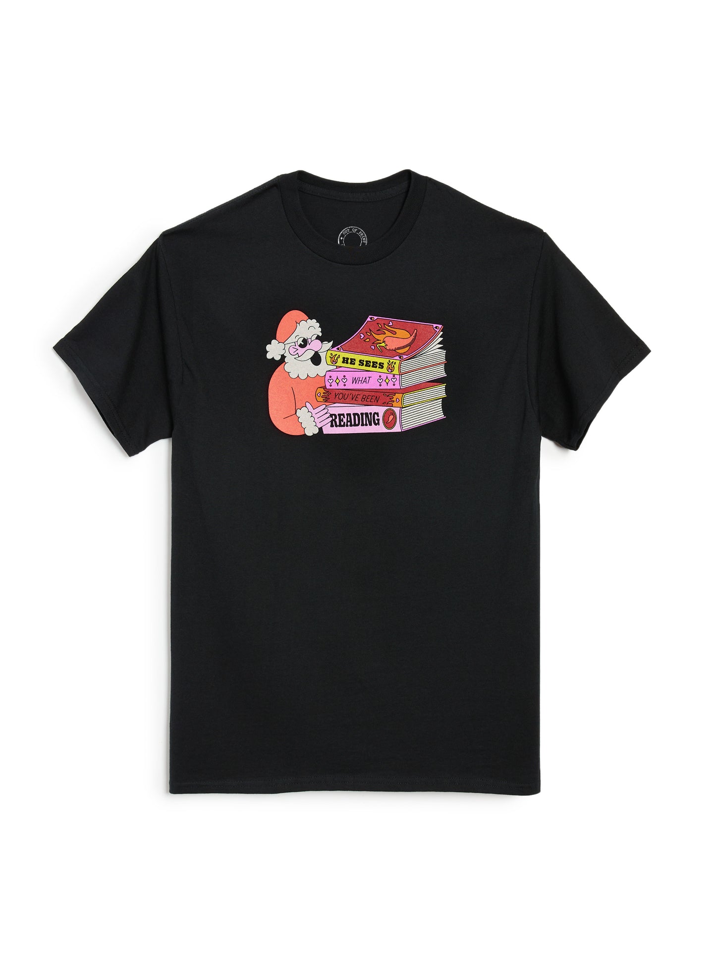 He Sees What You've Been Reading Unisex T-Shirt Medium