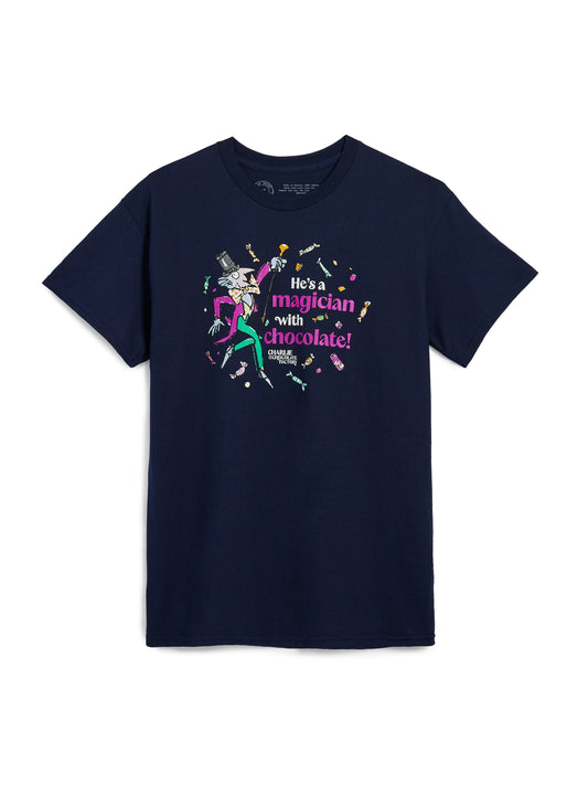 Roald Dahl's Charlie and the Chocolate Factory: He's a Magician Unisex T-Shirt XXXX-Large